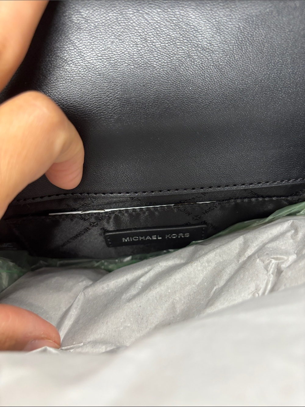 Michael Kors Whitney Black Quilted Leather Shoulder Satchel - Picture 3 of 7